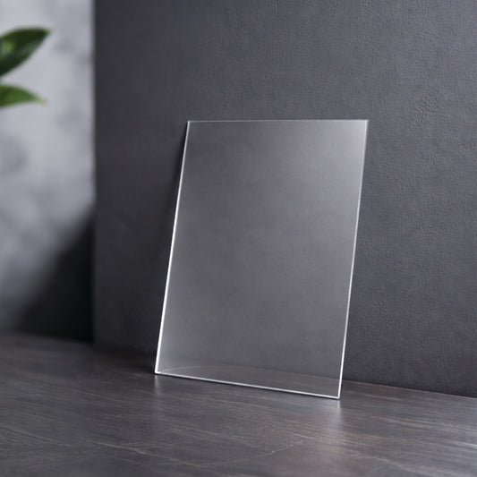 Wholesale clear acrylic sign blanks for memorial plaques