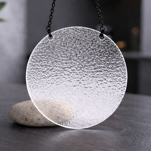 Wholesale ripple acrylic suncatcher blank for UV printing